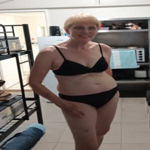 72 year old submissive Aussie gangbang slut Liz Hook is available to suck your dick and be used roughly in Perth.