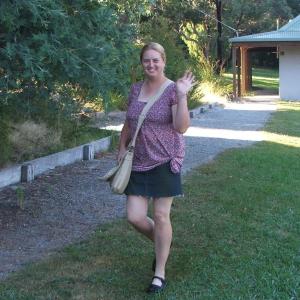 Jacqui at a park